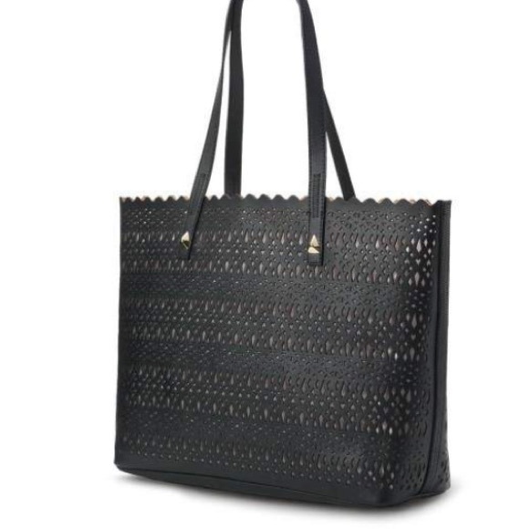 Avalon Tote -Black Perf - Picture 7 of 7